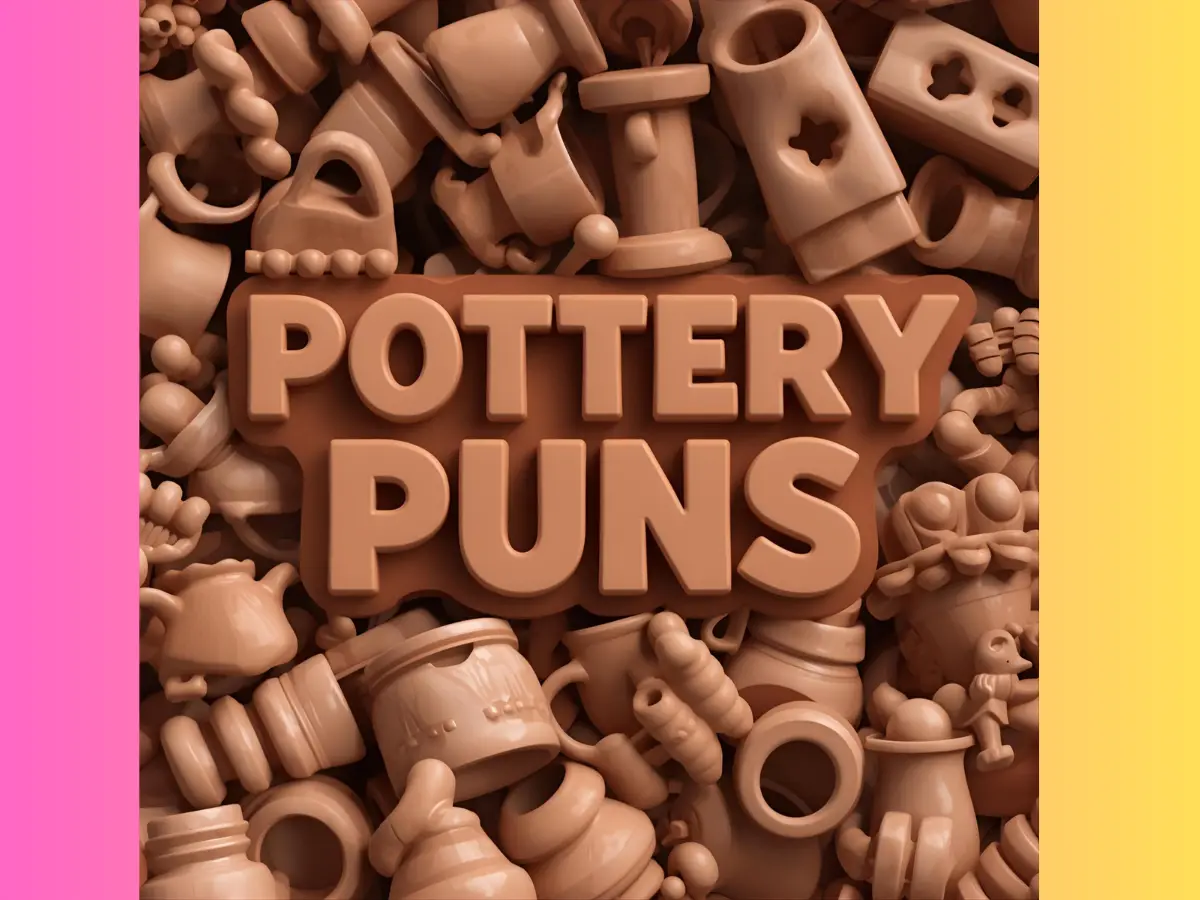 972+ Funny Pottery Puns & Jokes: Short Puns to Shape Your Humor in 2025