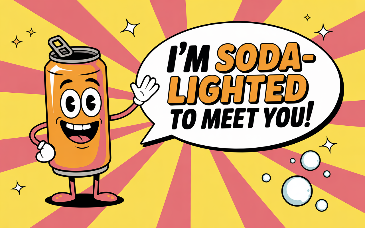 Funny Soda Puns