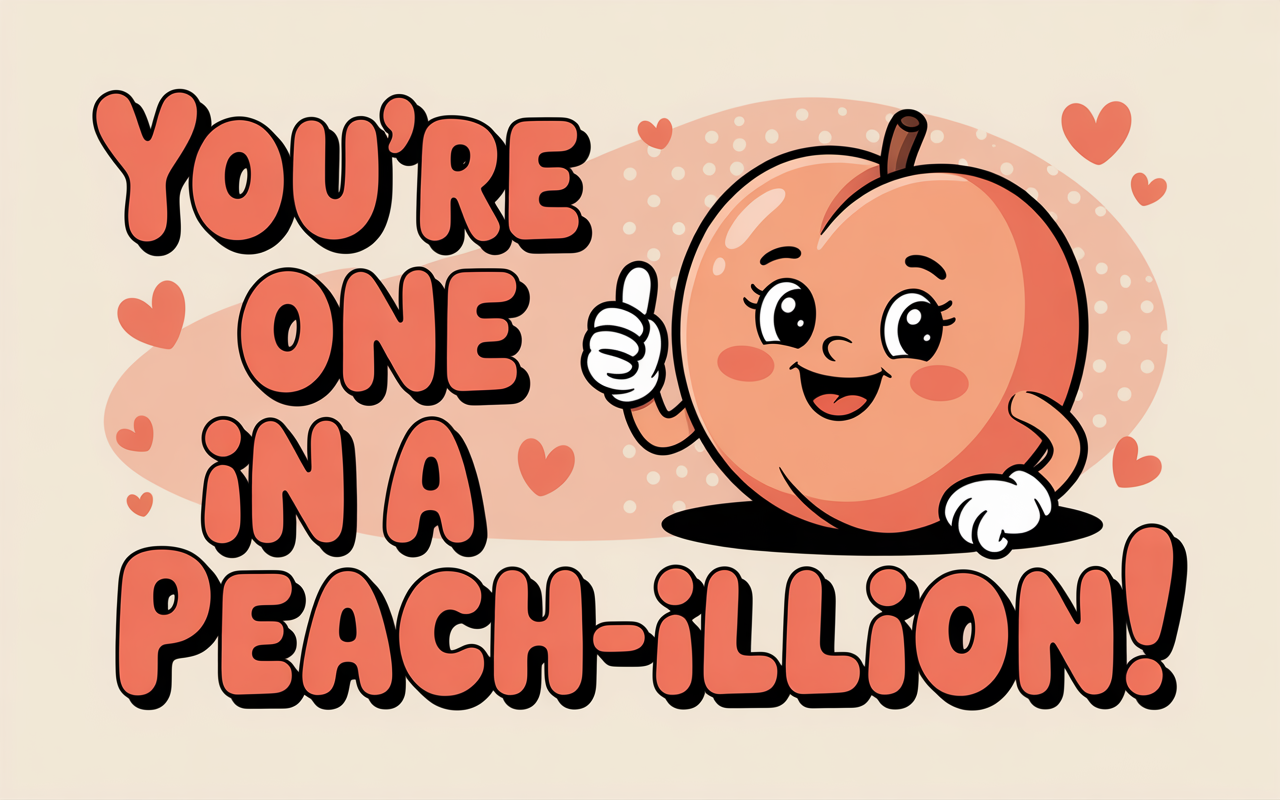 Sweet Peach Puns