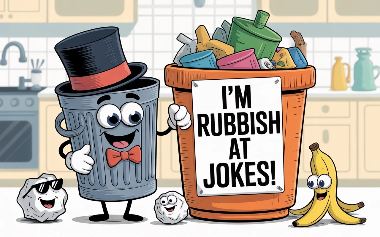 Creative Trash Puns