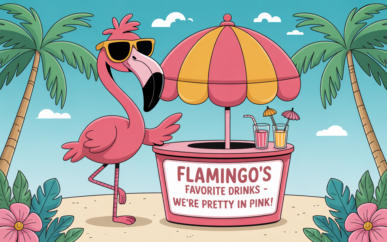 Funny Flamingo Puns