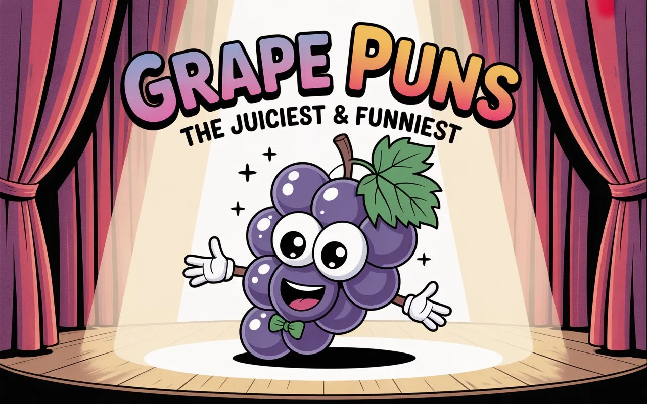 296 + Grape Puns The Juiciest Funniest 2026