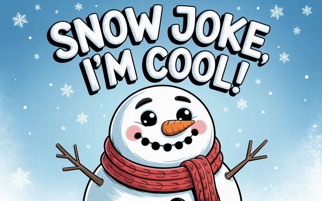 Short & Cute Snowman Puns