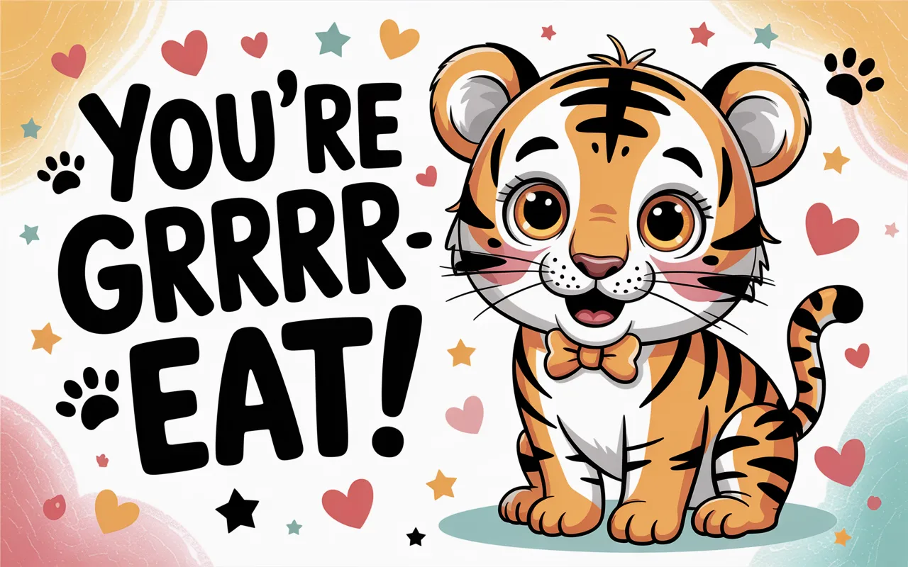 Cute Tiger Puns Short