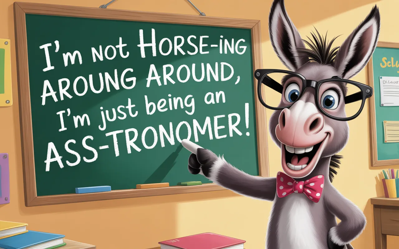 Donkey Puns & Funny